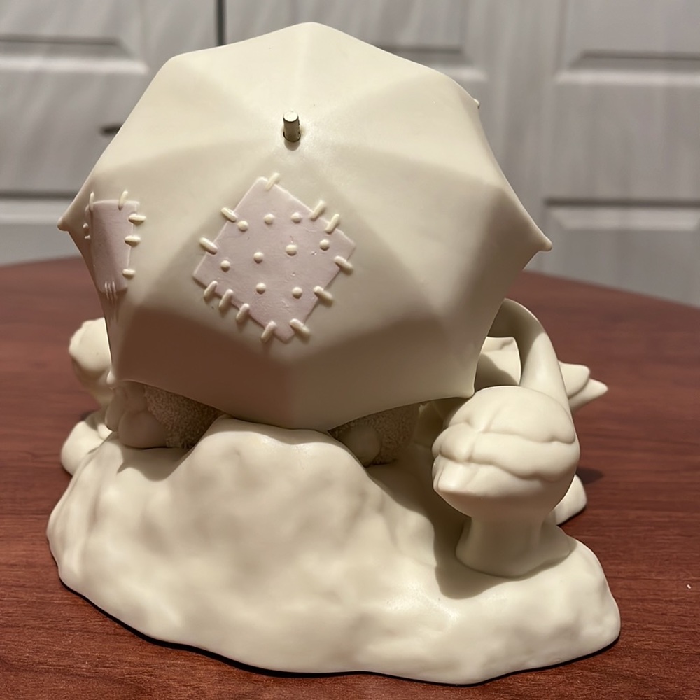 Snowbabies, bisque porcelain figurine, “Rain, Rain, Go Away” - Picture 6 of 12